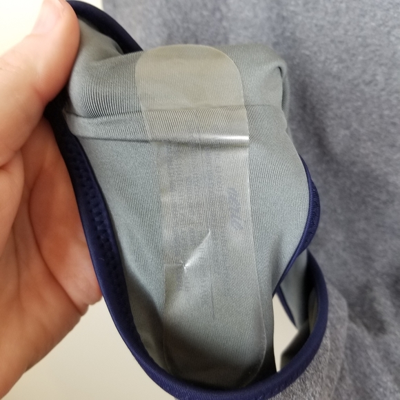 NWOT Aerie Gray One Piece Swimsuit size XL - Picture 4 of 8